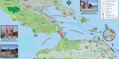რუკა San Francisco bike ტური