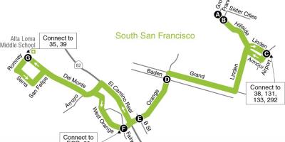 რუკა San Francisco დაწყებითი სკოლები