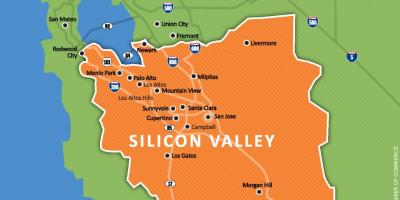 Silicon valley მსოფლიო რუკა