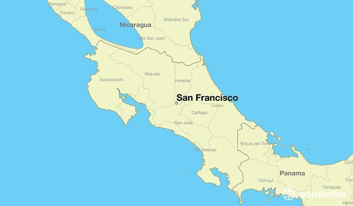 რუკა San Francisco მსოფლიო