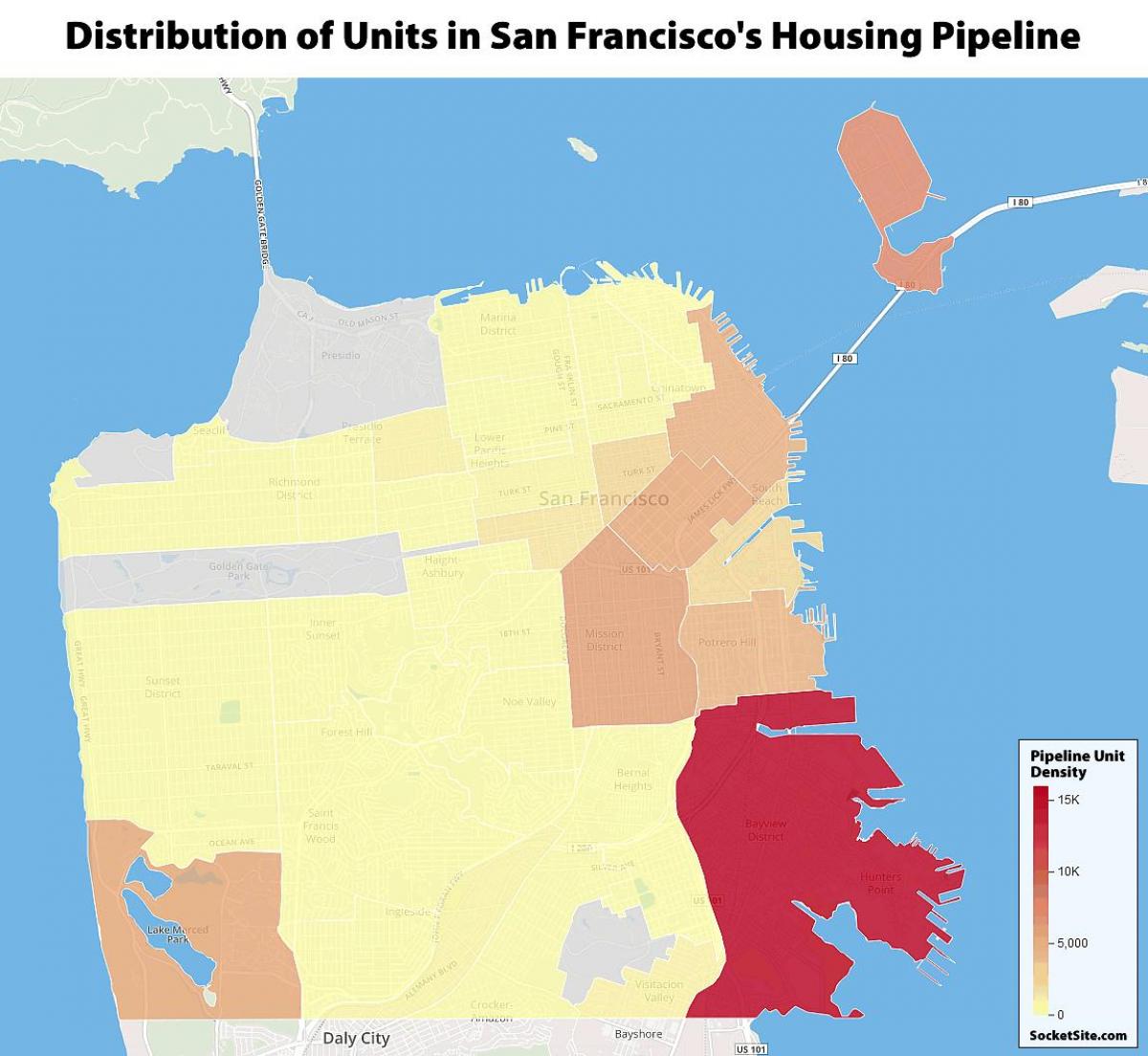 San Francisco საბინაო რუკა