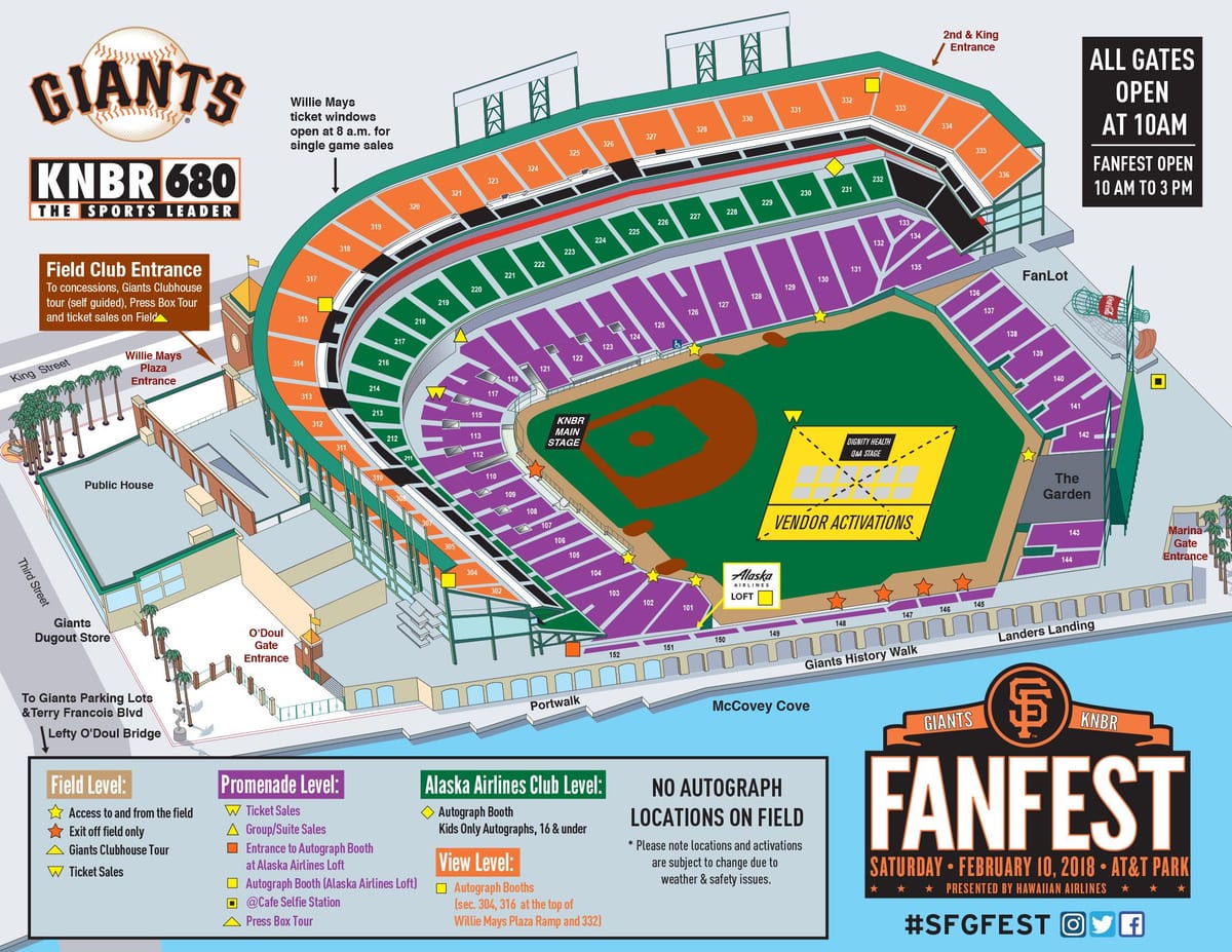 San Francisco giants რუკა