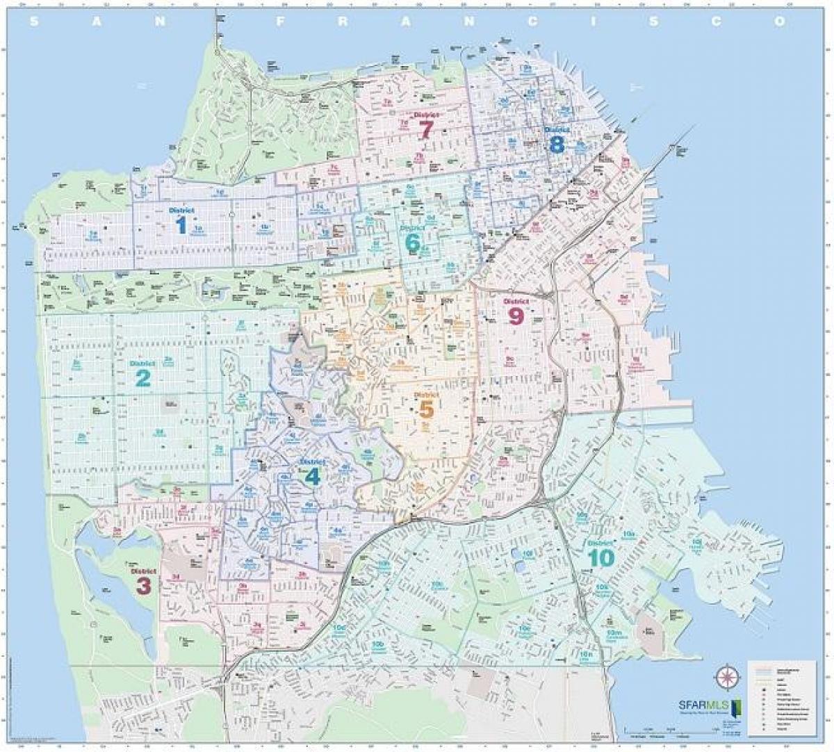 San Francisco mls რუკა