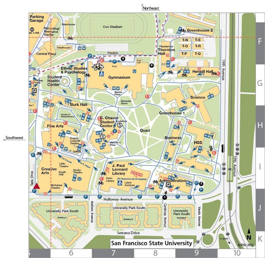 რუკა SFsu