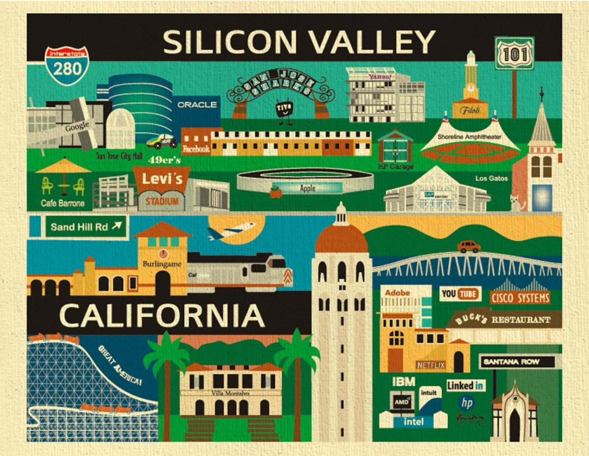 Map of silicon valley ავტორი