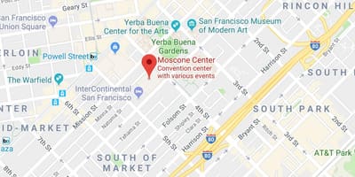 რუკა intercontinental San Francisco