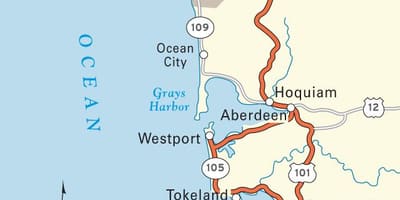 San Francisco სანაპირო რუკა