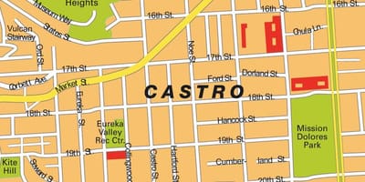 რუკა კასტრო San Francisco