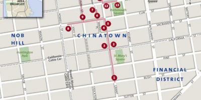 რუკა chinatown San Francisco