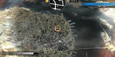 Driver San Francisco რუკა ზომა