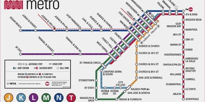 რუკა muni და line