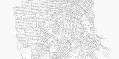 Print map of San Francisco