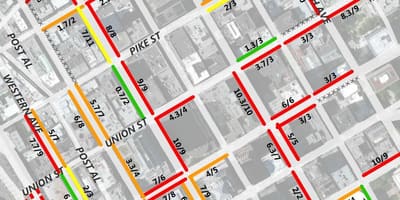 რუკა San Francisco 2 საათი სადგომი