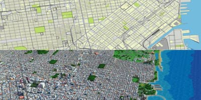 რუკა ofSan Francisco 3d 