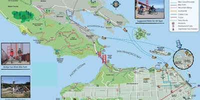 რუკა San Francisco bike ტური