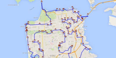 რუკა San Francisco pokemon