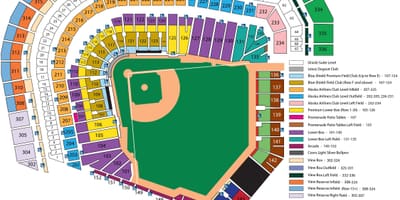 San Francisco giants ადგილს რუკა