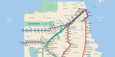 SFmta muni რუკა