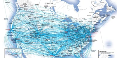 რუკა SFO მარშრუტი