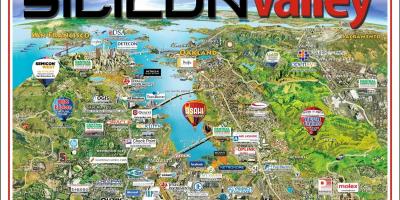Silicon valley ფართი რუკა